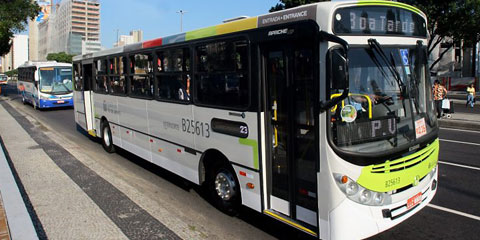 30% da frota de ônibus do Rio de Janeiro já está equipada com ar-condicionado