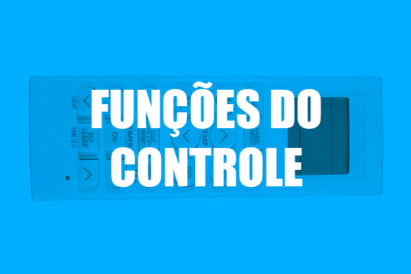 Todas funções Controle Remoto Ar Condicionado Fujitsu 