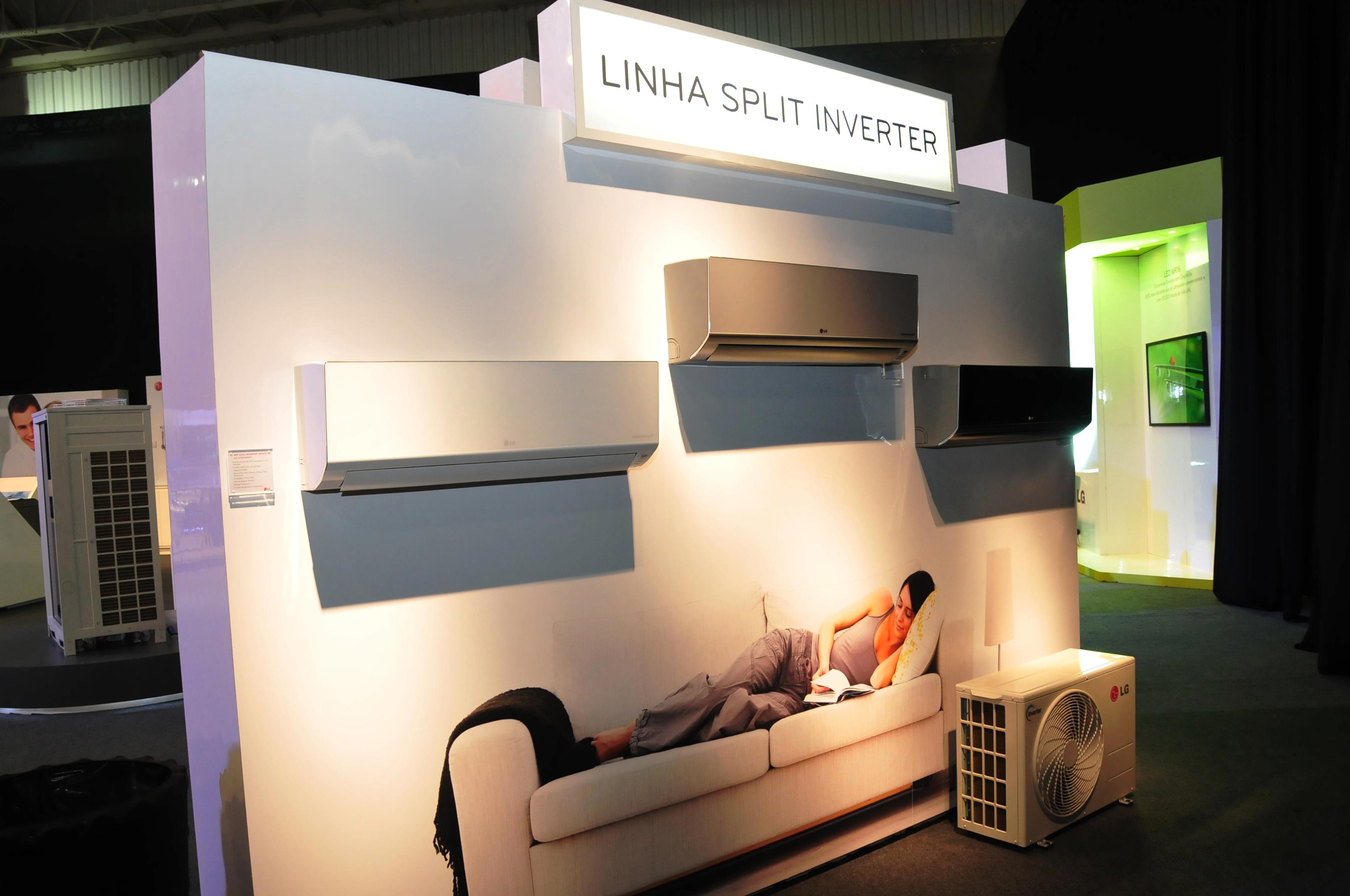 Condicionadores de ar LG na Digital Experience 2013
