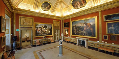 Galeria Borghese, em Roma