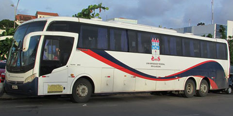 Divisão de Transporte da Ufal criou sistema que capta água do ar-condicionado dos ônibus