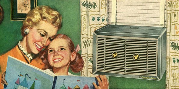 O invento do condicionador de ar trouxe uma grande satisfação para as famílias da época