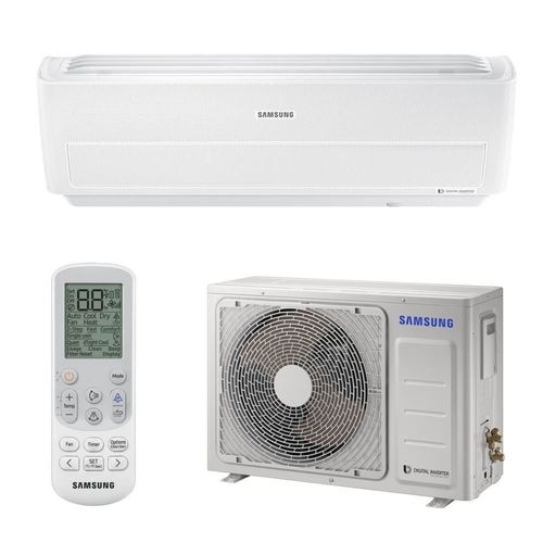 Ar-Condicionado Split Inverter 9000 BTUs Quente/Frio - Wind Free - SAMSUNG - 220v - AR09NSPXBWK/AZ
