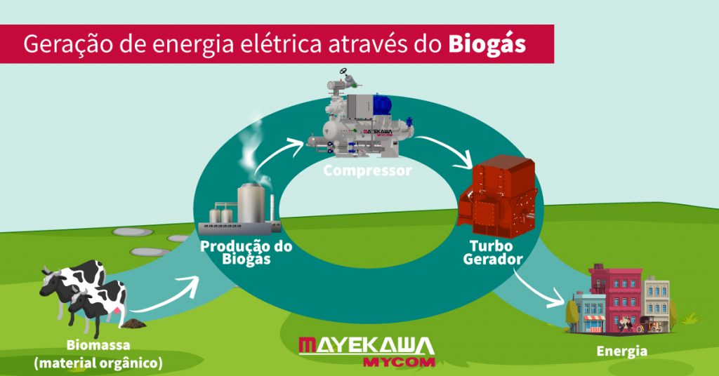 Cogeração via Biogás é alternativa sustentável