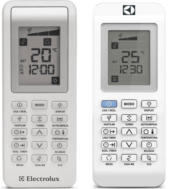 controle ar-condicionado electrolux eco turbo